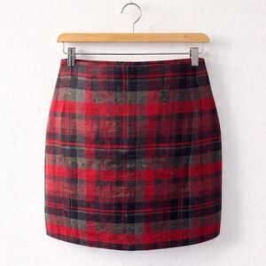Express. Vintage Plaid Skirt. Size 7/8, Very good vintage condition